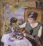 Edouard Vuillard Flower of Annette Spain oil painting artist